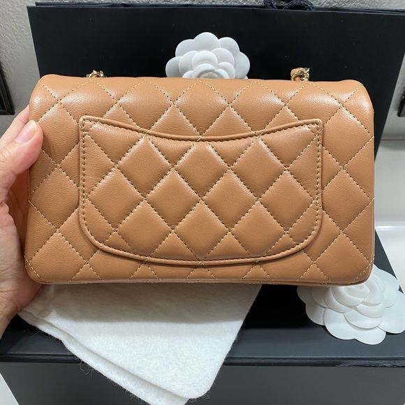 SOLD NEW Chanel Carmel Mini Rectangle - Picture 3 of 11